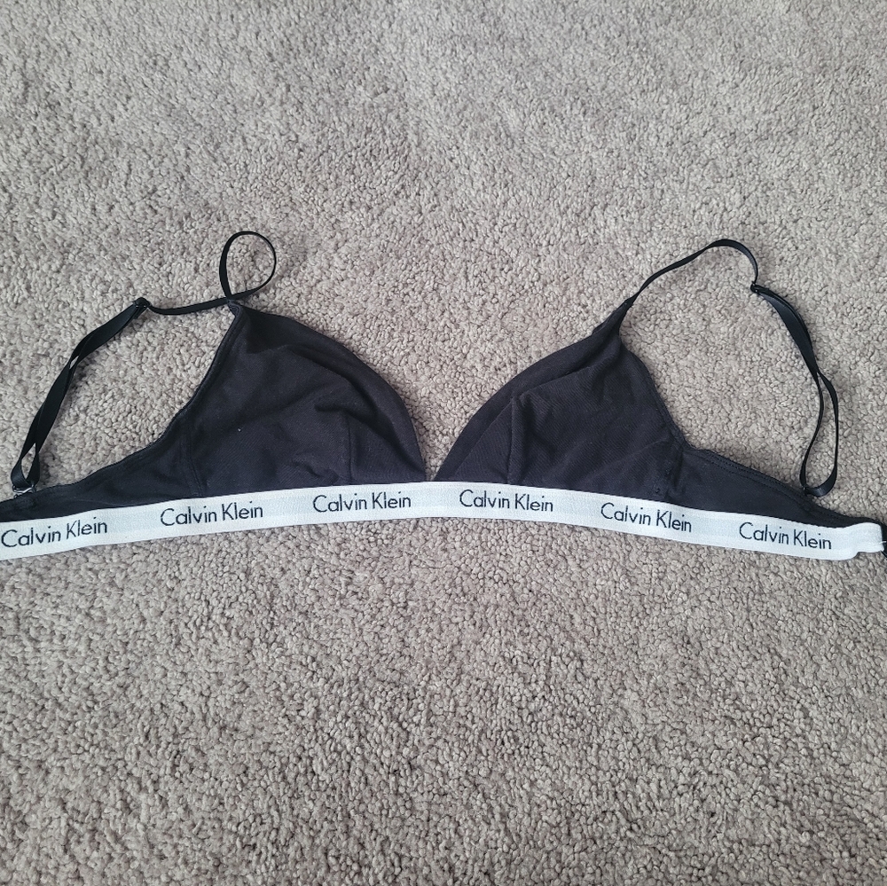 Calvin Klein Black Triangle Bralette